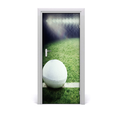 Fototapeta samoprzylepna na drzwi Piłka w rugby