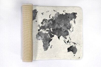 Dywanik łazienkowy antypoślizgowy Mapa świata