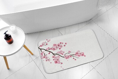Dywanik łazienkowy antypoślizgowy Kwiaty Wiśni Japoński