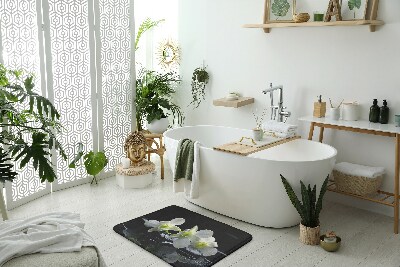 Dywanik pod prysznic Kwiaty Storczyki