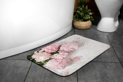 Dywanik łazienkowy Kwiaty Goździki