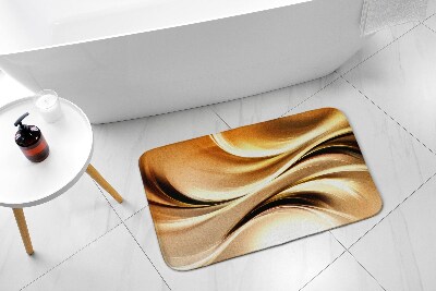 Dywanik łazienkowy antypoślizgowy Złota Abstrakcja