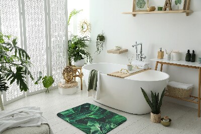 Dywanik do łazienki Rośliny Liście