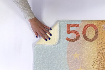 Dywanik łazienkowy antypoślizgowy Euro Pieniądze