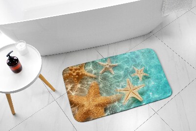 Antypoślizgowy dywanik łazienkowy Rozgwiazdy