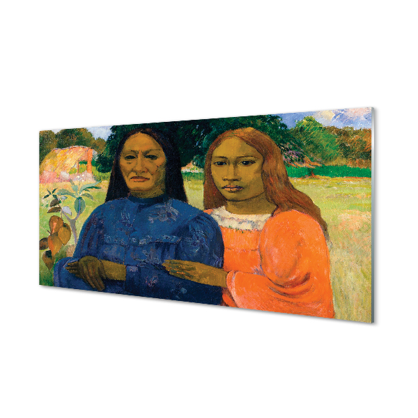 Obraz akrylowy Dwie kobiety - Paul Gauguin