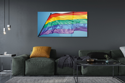 Obraz akrylowy Kolorowa flaga