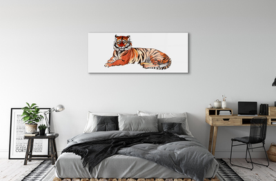 Obraz akrylowy Malowany tygrys