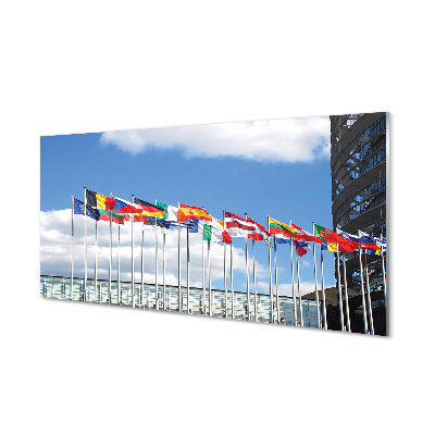 Obraz akrylowy Kilka flag
