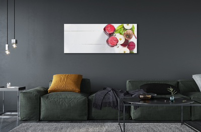 Obraz akrylowy Koktajle burak-jabłko