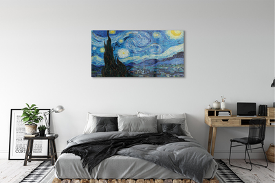 Obraz akrylowy Gwiaździsta noc - Vincent van Gogh