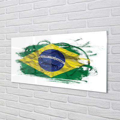 Obraz akrylowy Flaga Brazylii