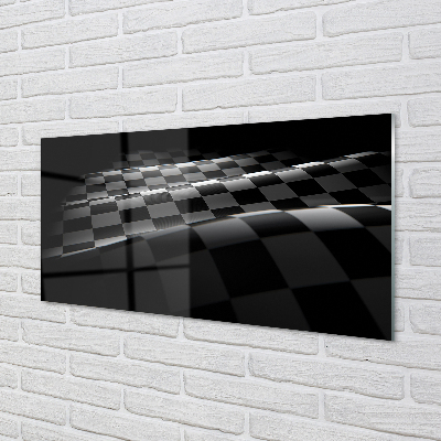 Obraz akrylowy Flaga szachownica