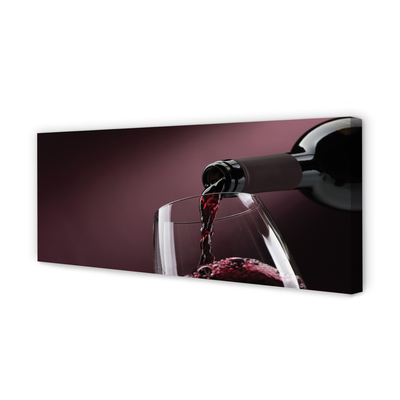 Obraz na płótnie Bordowe tło wino