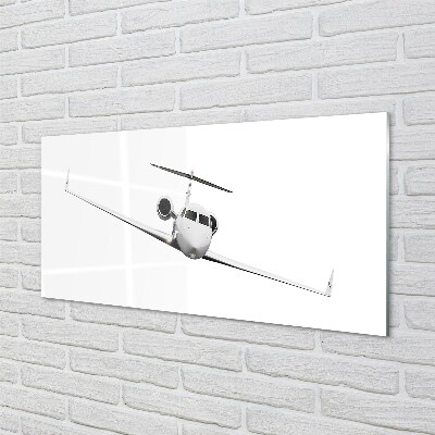 Obraz na szkle Samolot niebo
