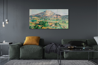 Obraz na szkle Góra św. Wiktorii - Paul Cézanne