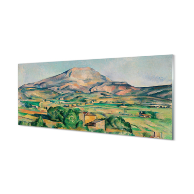 Obraz na szkle Góra św. Wiktorii - Paul Cézanne