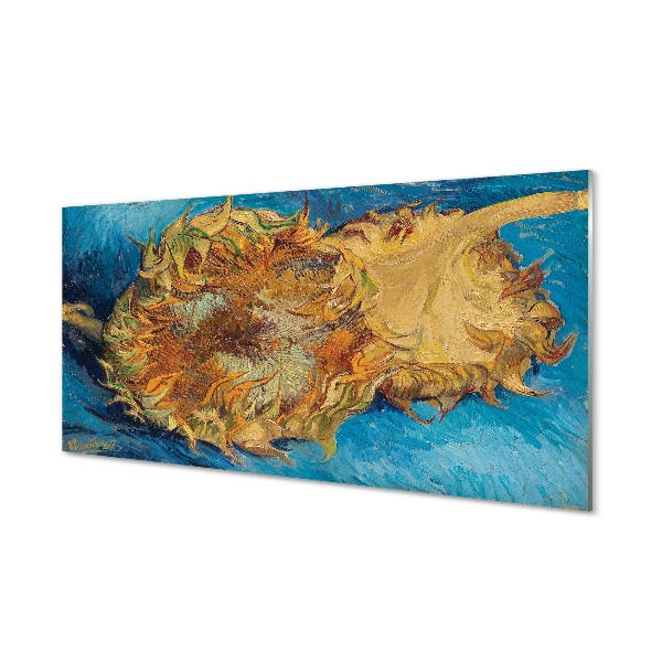 Obraz na szkle Dwa ścięte słoneczniki (III) - Vincent van Gogh