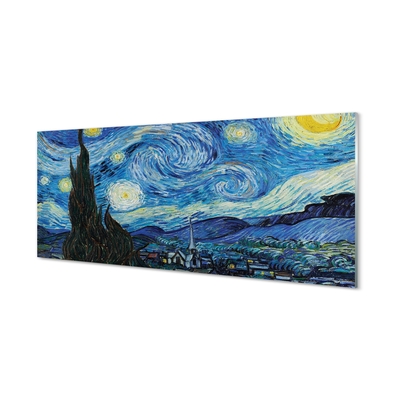 Obraz na szkle Gwiaździsta noc - Vincent van Gogh