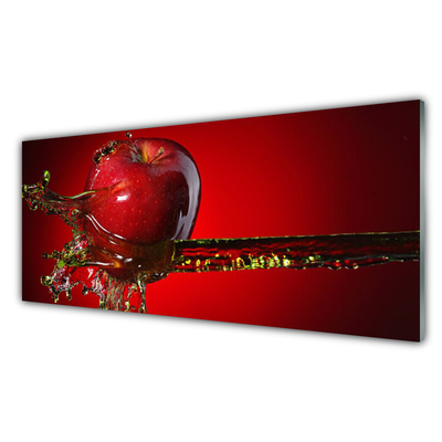 Obraz na Szkle Jabłko Woda Kuchnia