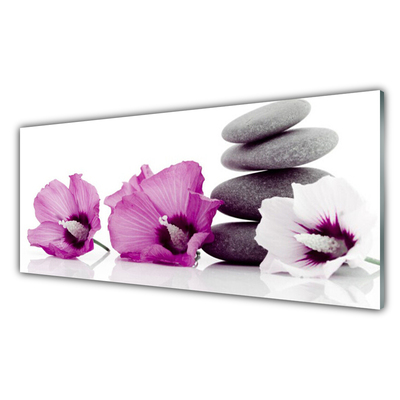 Obraz Szklany Kwiaty Aromaterapia