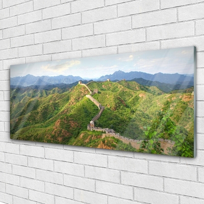 Obraz Akrylowy Wielki Mur Góry Krajobraz