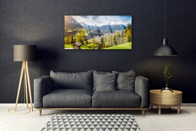 Obraz Akrylowy Alpy Krajobraz