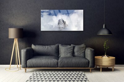 Obraz Akrylowy Góra Chmury Krajobraz