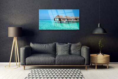 Obraz Akrylowy Morze Architektura Woda