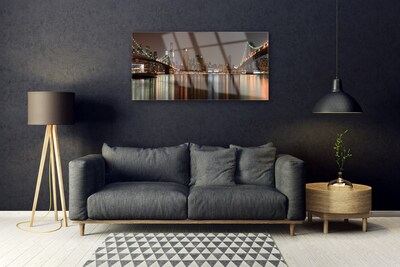 Obraz Akrylowy Miasto Mosty Architektura