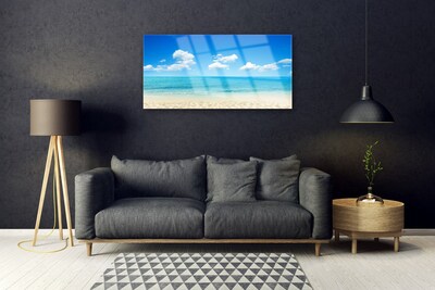 Obraz Akrylowy Morze Błękitne Niebo
