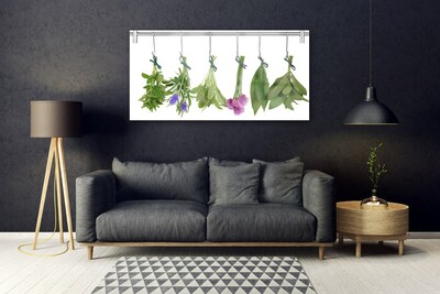 Obraz Akrylowy Zioła Suszone Liście Kwiaty