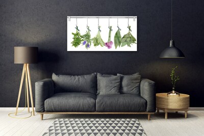 Obraz Akrylowy Zioła Suszone Liście Kwiaty