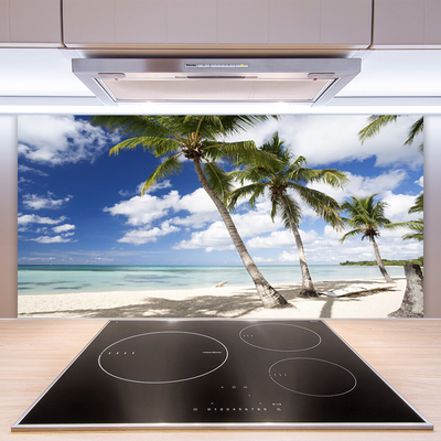 Panel Kuchenny Morze Plaża Palma Krajobraz
