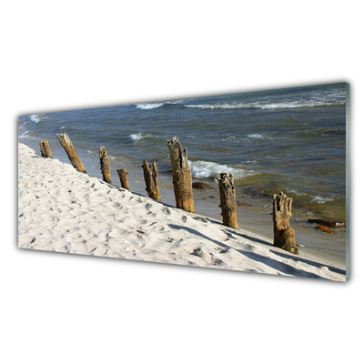 Panel Kuchenny Plaża Morze Krajobraz