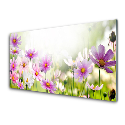 Panel Szklany Kwiaty Roślina Przyroda