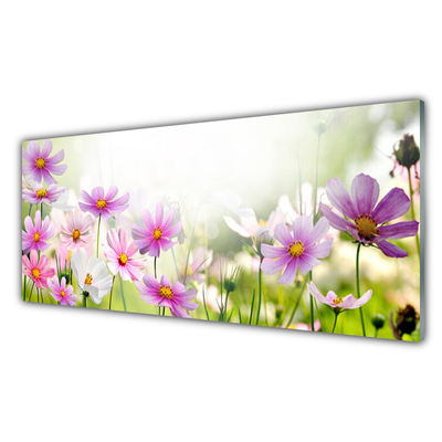Panel Szklany Kwiaty Roślina Przyroda