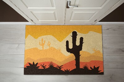 Wycieraczka wewnętrzna Kaktus Pustynia
